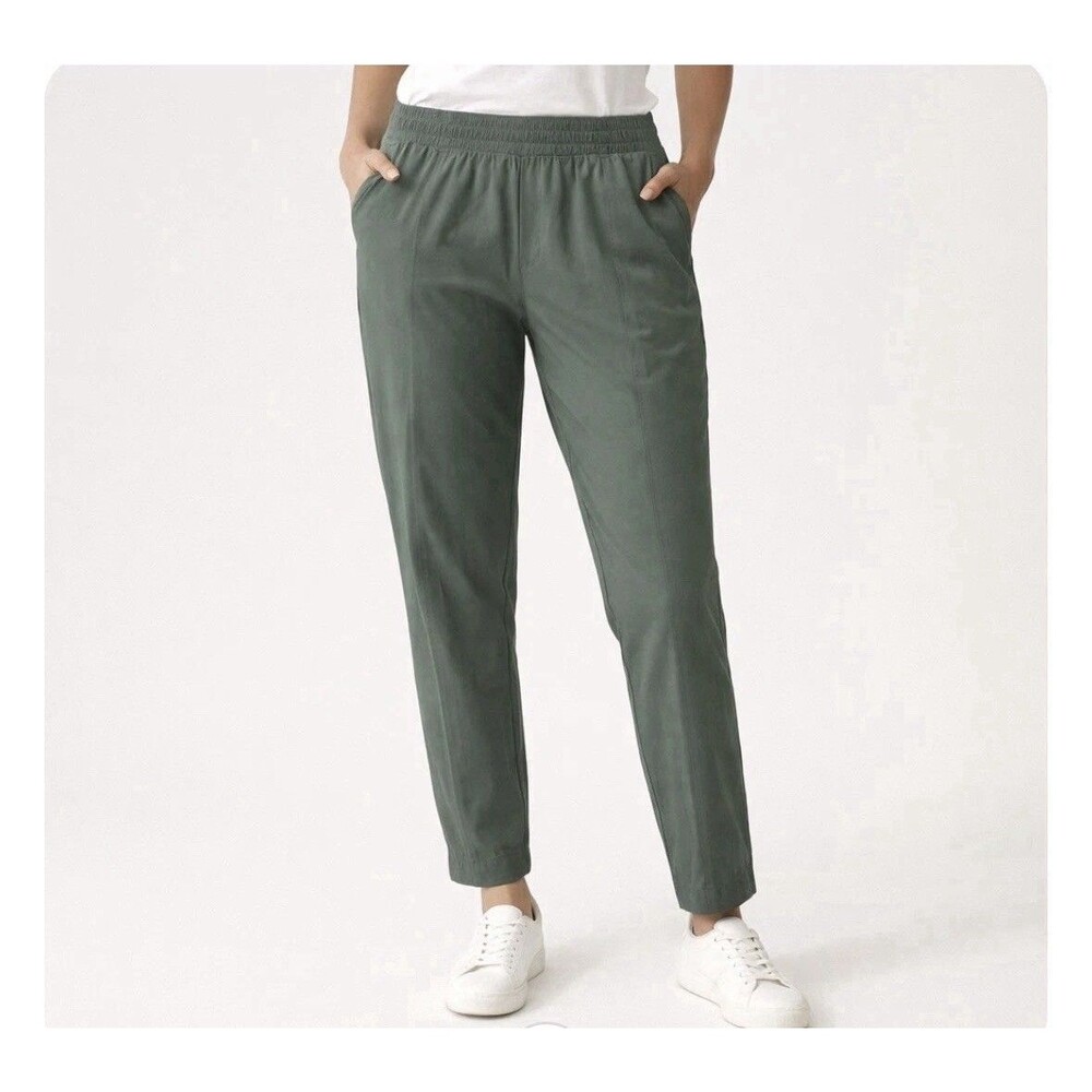 The North Face Sheltay Pants Womens Size 2 Athletic Hiking Balsam Green Light